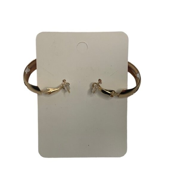 3 for 25???Gold butterfly, hoops - Picture 4 of 4